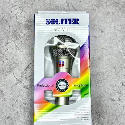 Microfono c/ cable Soliter SO-M11