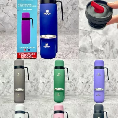 Kit termo media manija LUO 1000ml + mate