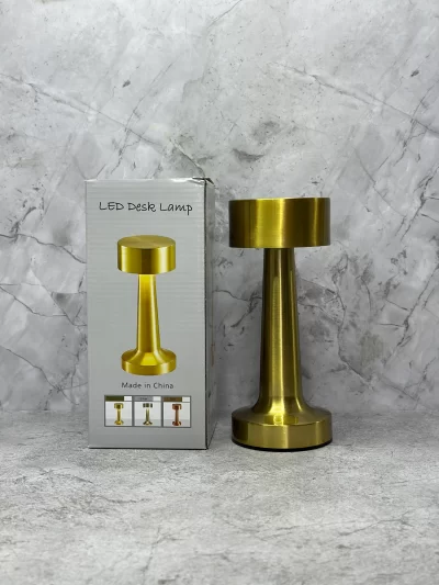 Lámpara velador táctil golden - Image 3