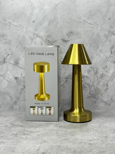 Lámpara velador táctil golden