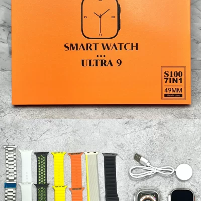Reloj Smartwatch Ultra 9 Fendior 7 en 1