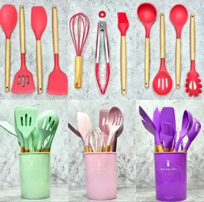 Set utensilios de cocina 12 piezas grande