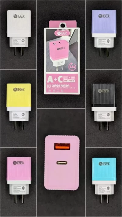 Cabezal Ibek USB / tipo C 5.8A
