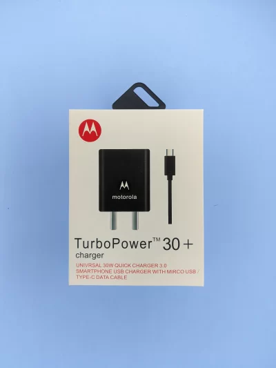 Cargador Motorola tipo C 30W