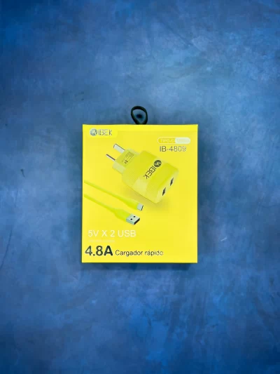 Cargador Ibek tipo C 4.8A IB-4809