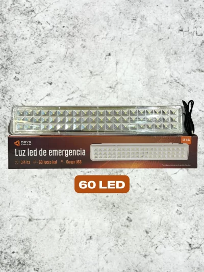 Luz de emergencia 60 led