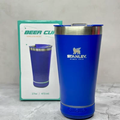 Vaso cervecero c/ parlante Beer pint 473ml