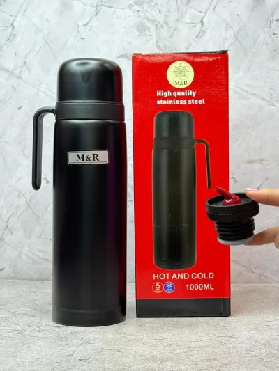 Termo media manija MyR negro 1000ml