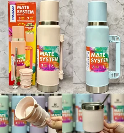 Termo Romania System pastel 1200ml