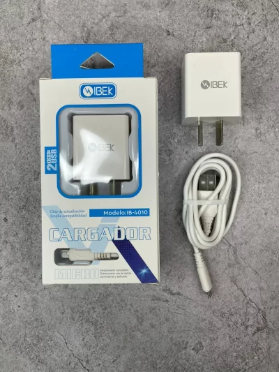 Cargador Ibek v8 4.2A IB-4010