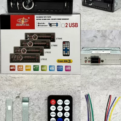 Estereo desmontable para auto 1788E