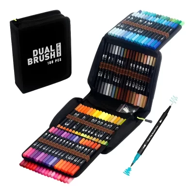 Marcadores Dual brush 168 pcs - Image 2