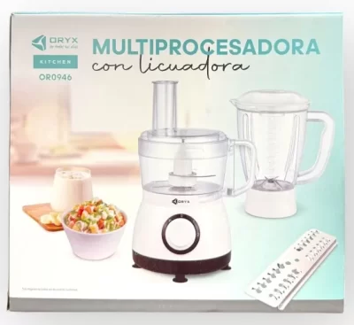 Multiprocesadora con licuadora Oryx