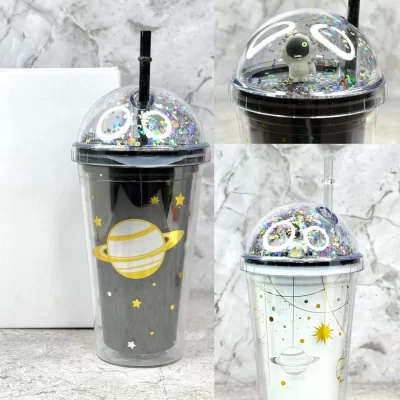 Vaso acrilico galaxia 500 ML