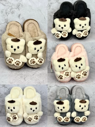 Pantuflas osito completas