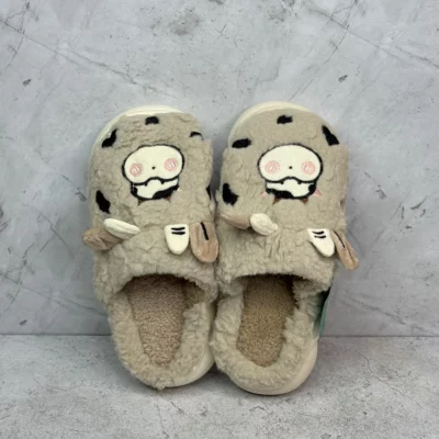Pantuflas vaca