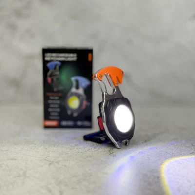Mini llavero linterna Keychain 7 en 1