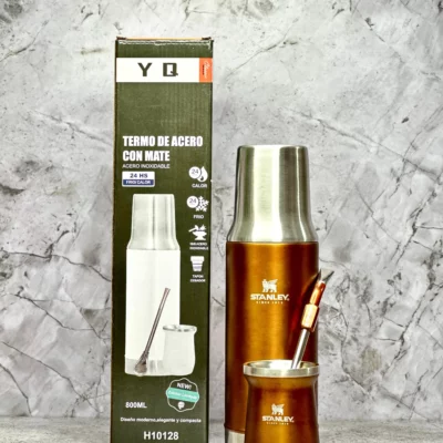Kit termo + mate Vacuum Flask  1000ML