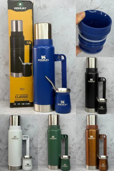 Kit termo 1200 ML + mate 160 ML Mohuay - Image 2