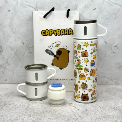 Termo + taza de capibara 500 ML