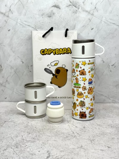 Termo + taza de capibara 500 ML
