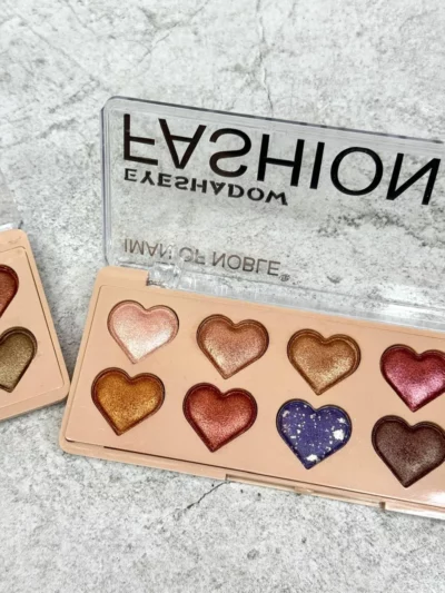 Paleta de sombras corazón 10 TONOS