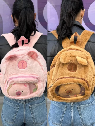 Mochila capibara con hijo - Image 4