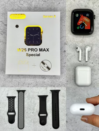 Smartwatch W26 pro max + auriculares - Image 7