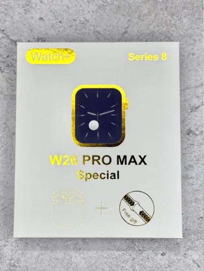 Smartwatch W26 pro max + auriculares