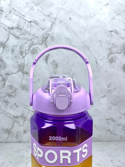 Botella motivacional 3 en 1 Hexagonal - Image 6