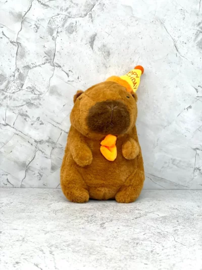 Peluche capibara Happy Birthday - Image 2