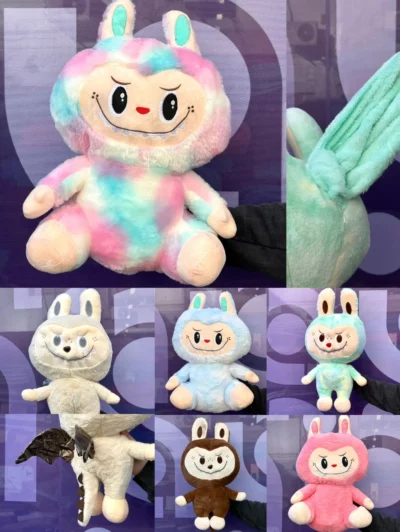 Peluche labubu con manta - Image 8