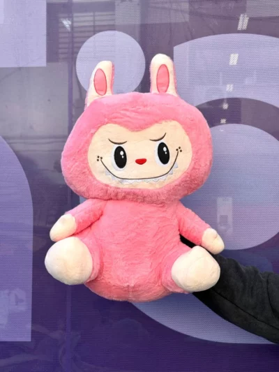 Peluche labubu con manta - Image 4