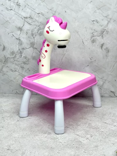 Mesa de dibujo infantil Unicornio