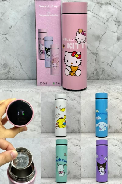 Termo Kuromi / Sanrio / Melody /Kitty 500ML - Image 11