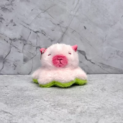 Llavero capibara reversible