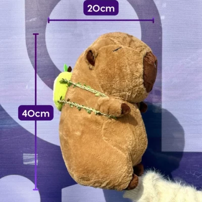Peluche capibara con manta OFERTA