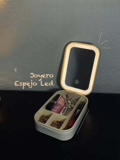 Joyero con espejo led CY094 - Image 4
