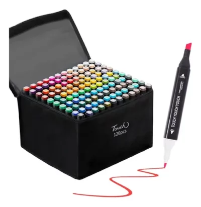 Marcadores Touch 120 pcs