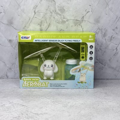 Drone rabbit con burbujas