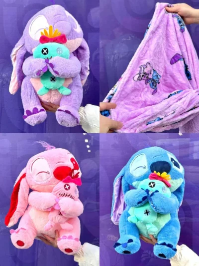 Peluche stitch con manta - Image 19