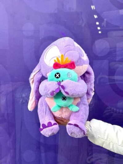 Peluche stitch con manta - Image 4