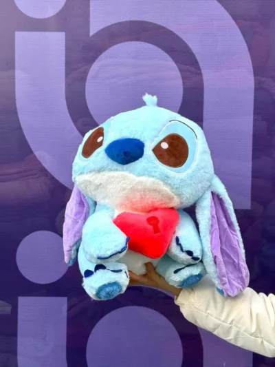 Peluche stitch con manta - Image 5