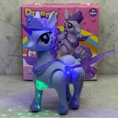 Unicornio con luz