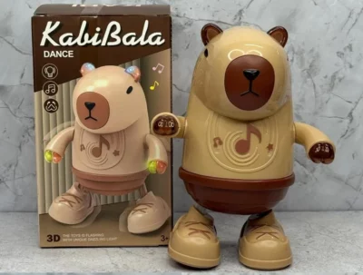 Capibara que baila con musica