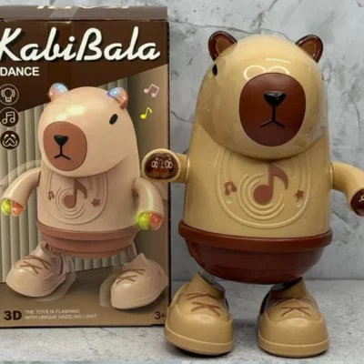 Capibara que baila con musica