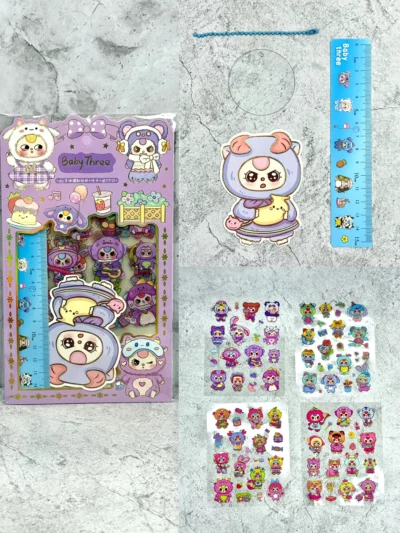 Sticker y regla labubu - Image 13
