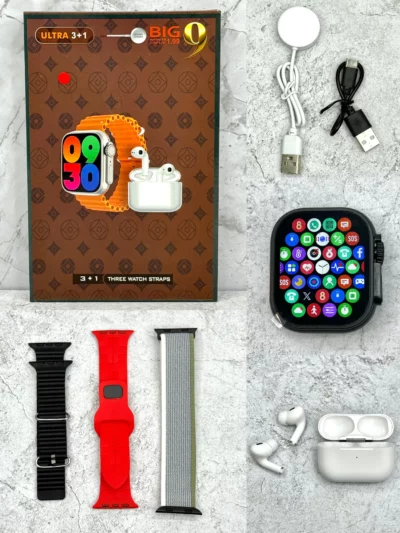 Smartwatch big ultra 9 3+1 - Image 8