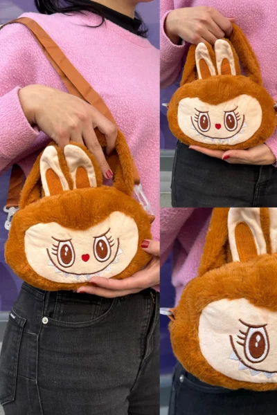 Cartera labubu con peluche - Image 2