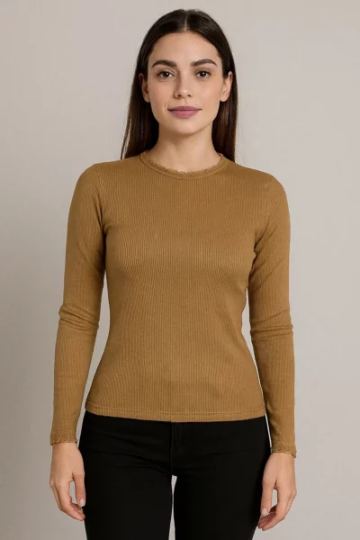 Remera termica piel de durazno
